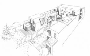 Vogelperspektive Gartenseite