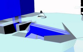 Blick auf den mittleren Platz