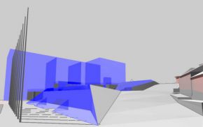 Blick von unterhalb der Basilika