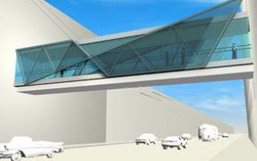 Blick stadteinwärts