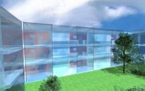 Blick ind den Innenhof