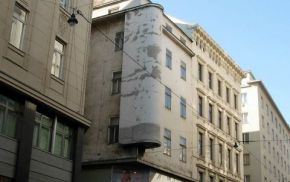 Bestand Blick zum hohen Markt